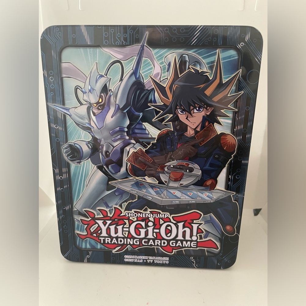 Yu-Gi-Oh tin only… great storage